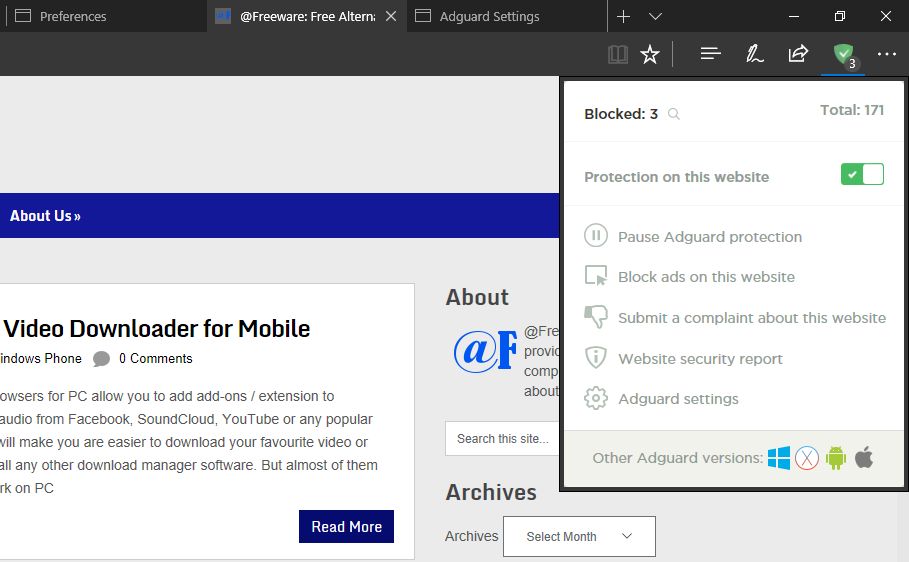 Adguard AdBlocker